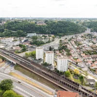 Vue aérienne du boulevard de l'Entre-Deux-Mers - © Bordeaux Métropole